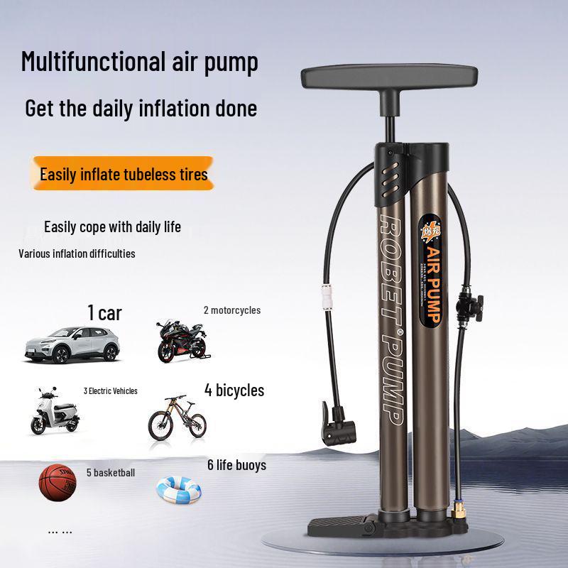 High-Pressure Electric Pump for Bicycles, Motorcycles, Cars, and EVs