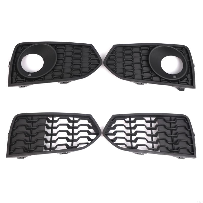 Car Front Fog Light Mesh Grille Radiator Stripe Bumper Grill for 2Series F22 F23 X37F