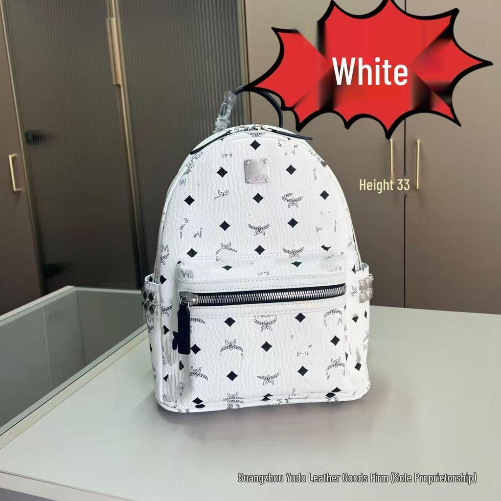 Мужской модный рюкзак в стиле колледж с шипами: Дорожная и повседневная сумка большой вместимости