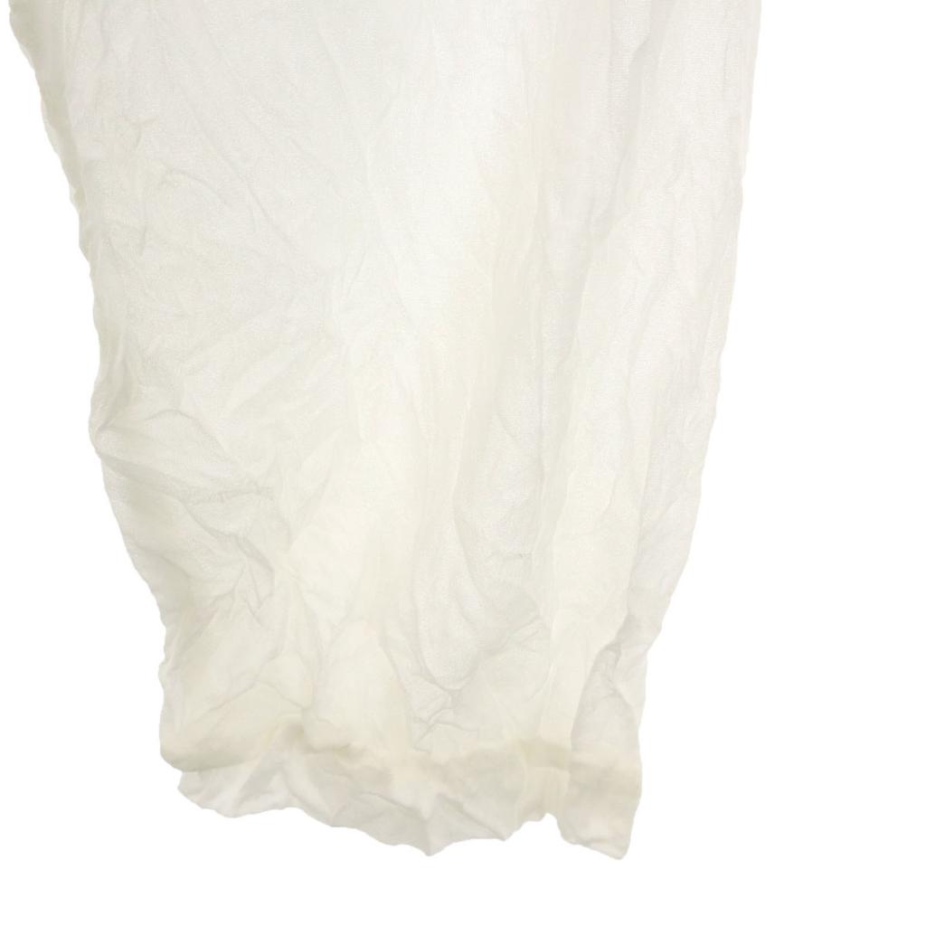 ISSEY MIYAKE 90-е Сделано в Японии Старое С длинным рукавом Отделка плиссе-стиркой Высокий воротник Вырез Женское Б/у