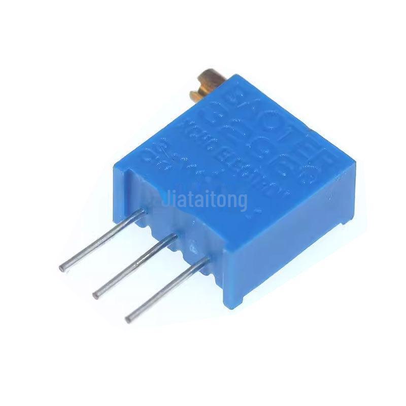 3296X Многооборотный потенциометр: Регулируемый 1K, 2K, 5K, 10K, 20K, 50K, 100K, 200K, 500K, 1M, боковая регулировка 103/104