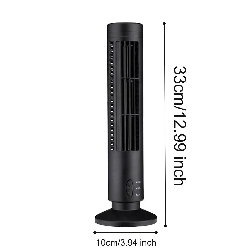 LED Tower Fan No Leaf Air Conditioner 2 Gear Speed Stand Up Tower Fan Portable Electric Floor Fan for Living Room Bedroom