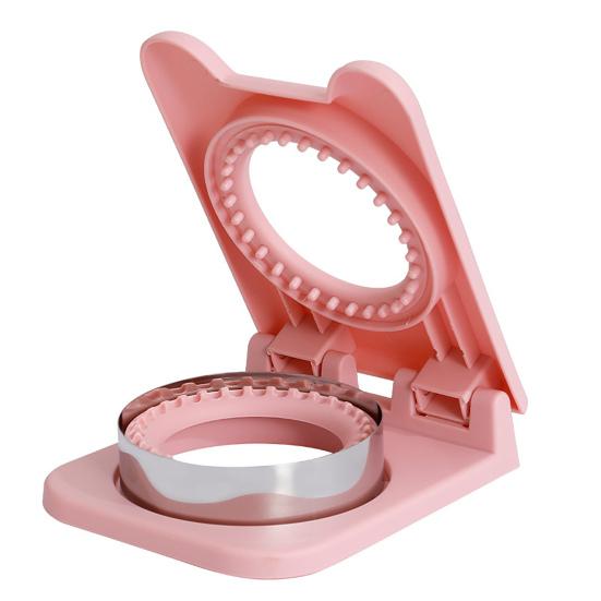 Sandwich Cutter And Sealer Pocket Sandwiches Maker Stainless Steel Blades Sandwich Cutting Tools for Kids