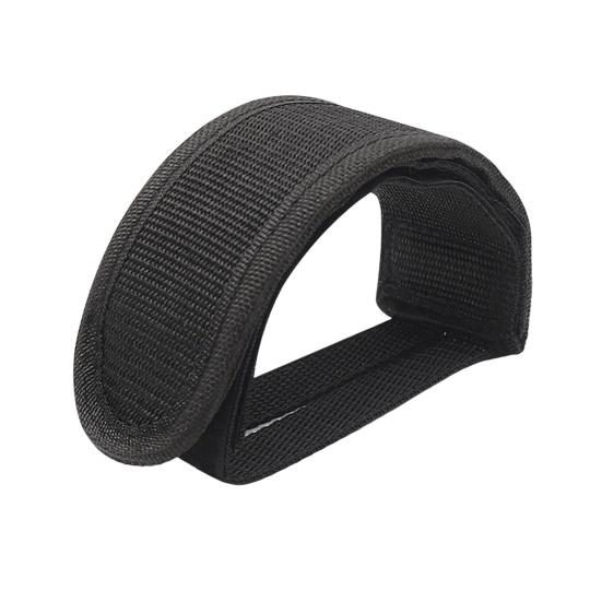 Bike Cycling Pedal Tape Anti-slip Toe Strap Belt Sturdy Canvas Double-Layer Fixed Gear Mountain Bikes Hook Lace-Up Straps for Safety