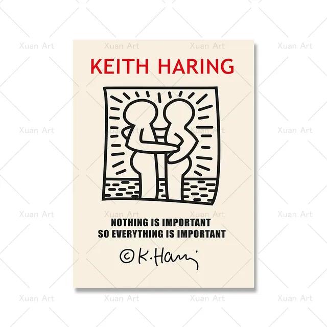 Современная абстрактная эстетика настенное искусство ретро поп фигурка HD масло на холсте постер печать для дома спальня гостиная декор подарок без рамки