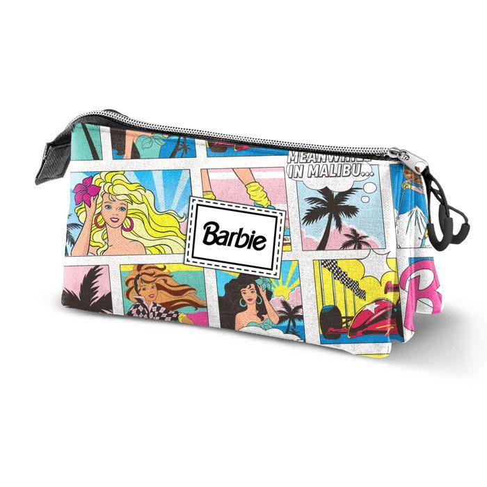 Тройная пенал - Barbie Comic - Разноцветный - Один размер