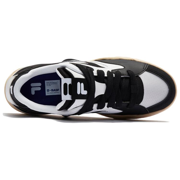 Fila Fusion Kick 2.0 Удобные Прочные Износостойкие Низкие Повседневные Кроссовки Мужские Черный Белый T12M432304F-WB