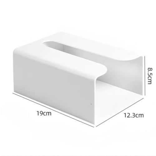 Wall-Mounted Paper Towel Holder, Tissue Case, Kitchen Hanging Storage, Tissue Paper Hanger, Towel Paper Rack for Kitchen, Toilet, and Bathroom (19*12.