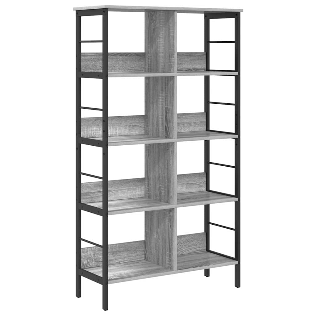 Bookshelf Grey Sonoma 82 x 32 x 144.5 cm Particleboard