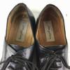 80s-90s Vintage MEZLAN U-Tip Business Shoes Black size 8W 26.0 Men's(USED)