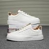 White Shoes Summer Casual Breathable Men's Anti Slip Trend Thick Soled Board Shoes Fashionable Sports Men's Shoes