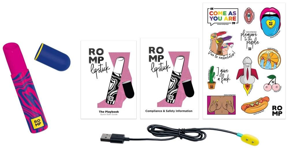 ROMP - Discreet Mini Vibrator Lipstick
