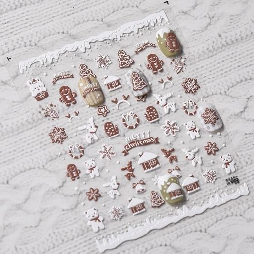 1pcs 5D Bronzing Star Moon Nail Art Stickers Luxury Gold Silver Adhesive Slider Press on Nail Decoration Decals Accessories DIY
