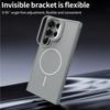 Invisible Bracket Cooling Function Case for Samsung Galaxy S25 S24 Ultra with MagSafe Wireless Charging Drop Protection Cover