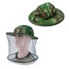 Насекомая сетка Рыболовные кепки Москитная сетка для головы Камуфляжная Шляпа от пчел Уличная Защита лица от солнца для пчеловодства Пеших прогулок