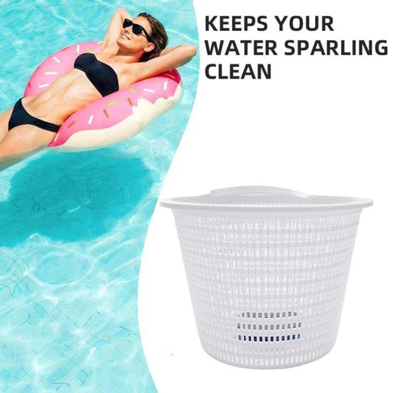 7"/8" корзина для скиммера для бассейнов, пластиковая корзина для фильтра для бассейна, сменная корзина для скиммера для листьев и мусора для SP1070