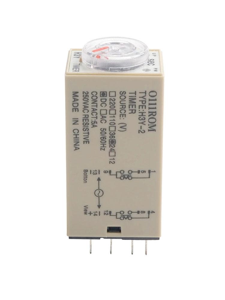 5.7x2.8x2.2см Реле времени с задержкой Регулируемый Светодиодный индикатор