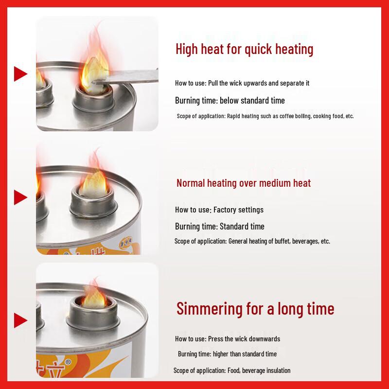 An Yi Eco-Friendly Mineral Oil Chafing Dish Lamps