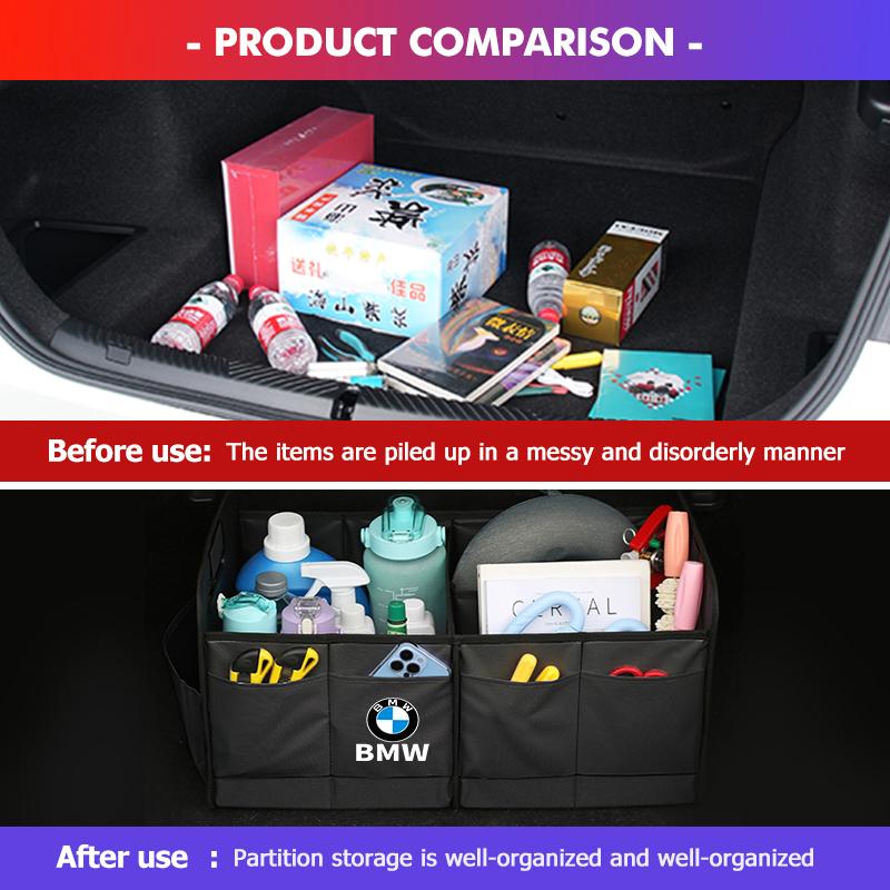 Car Trunk Storage Box Organizer Foldable Stowing Tidying Container Bag For BMW E46 E90 E60 F10 E39 F30 E36 E87 E90 E30 E53 F31