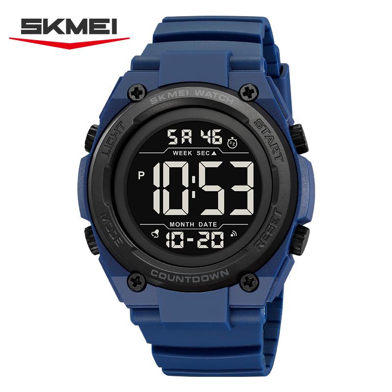 SKMEI 2713 мужские часы Новая мода Спортивные Цифровые Электронные Часы Хронограф Водонепроницаемые Многофункциональные Мужские Часы