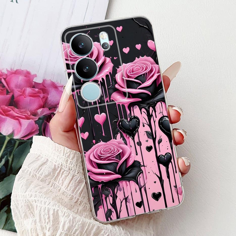 Чехол для Vivo V29 Pro Чехол VivoV29 V2250 V2251 Стильный Расписной Чехол Мягкий Силиконовый Чехол для Телефона Для Vivo V29e V29 Lite VivoV29 Pro Сумки
