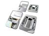 BRIGHTZ Acty Van HH Chrome Door Handle Covers and Knob Plate Set HH1 HH2 HH3 HH4 H1 H2 H3 H4 1 2 3 4 Acty Van Acty Van Acty 24861 [DHC-NOBU-194]