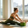1/2Pcs EVA Yoga Block Supportive Non-Slip Foam Block Lightweight Pilates Meditation High Density Fitness Gym Blocks