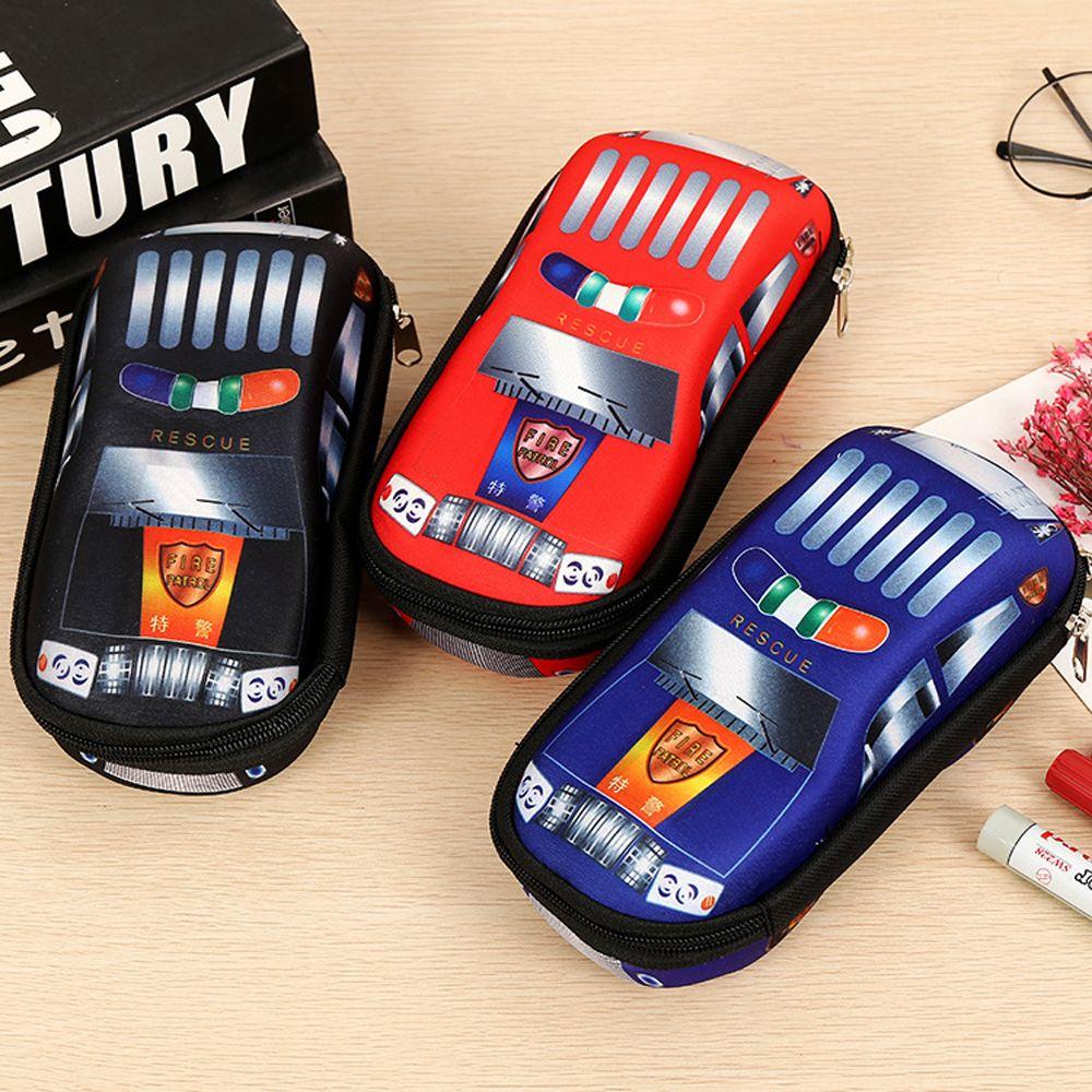 Stationery Cartoons Storage Bags Car Pencil Cases Stationery Pouch School Pencil Box 3D Pencil Bag