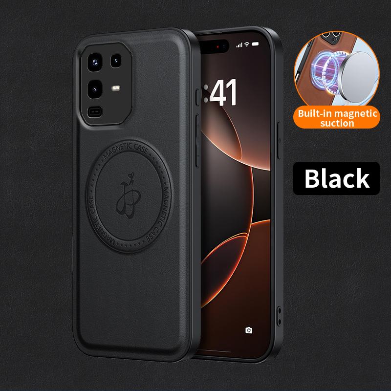 Магнитный чехол из ПУ кожи с поддержкой беспроводной зарядки для Infinix Note 0 Pro 4G 0 Pro+ 0x 0s G, Защитная крышка, Жесткая задняя панель, Coque