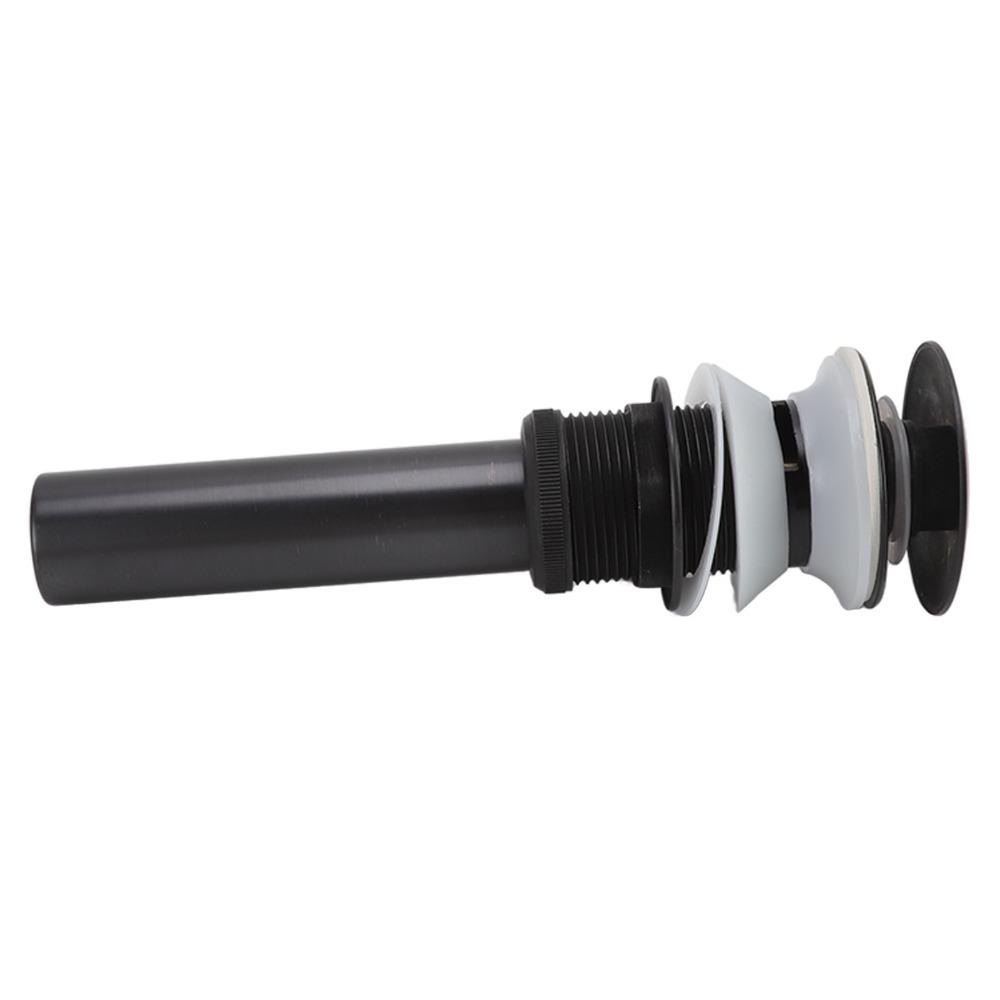 Push Bounce Drain Stopper With Overflow Hole Basin Sink Drainer Sink Drain Strainer Lavatory Drain