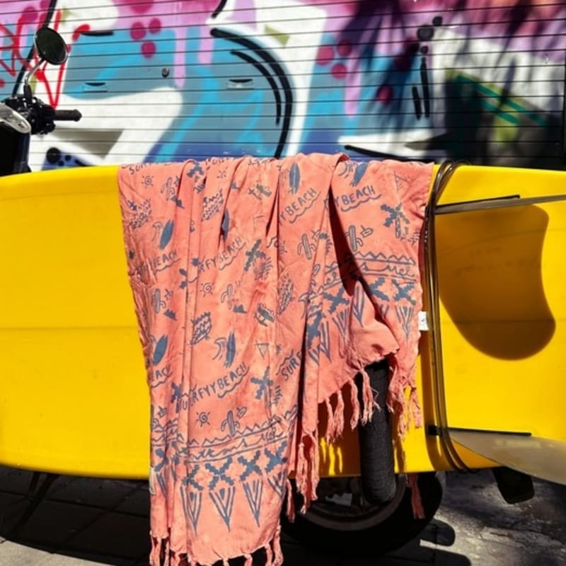 МЭТТ И МЕЛ [Парео] Серфи пляж - Розовый