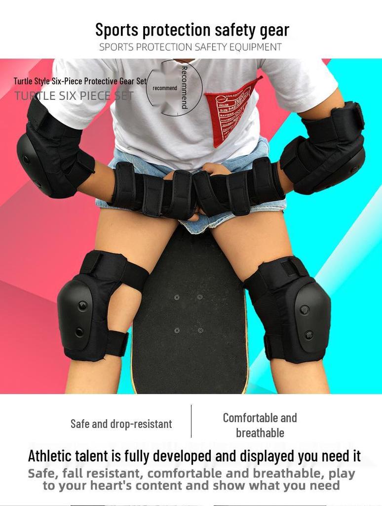 Детские и взрослые защитные наколенники для летних видов спорта на открытом воздухе, катания на коньках и езды на велосипеде