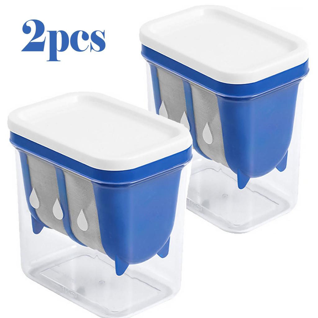 Фильтр для йогурта Греческий йогуртовый фильтр с мелкой сеткой Фильтр для йогурта с крышкой Многоразовый сепаратор сыворотки для сыра и йогурта Портативный йогуртовый парфе