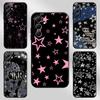 Модный классный узор со звездами, хит продаж, чехол для телефона для Samsung Galaxy S26 S25 S24 S23 S22 S21 Plus Ultra Note20, мягкий, черный