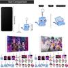 K-pop Охотники на демонов Рождественский календарь Акриловый брелок с подвесным украшением для фанатов и коллекционеров