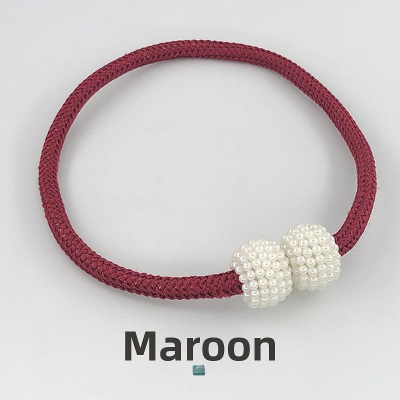 Высокопрочный магнитный притяжение жемчужный магнитный пряжка ткань для хранения галстука штора магнитная пряжка шнурок для штор