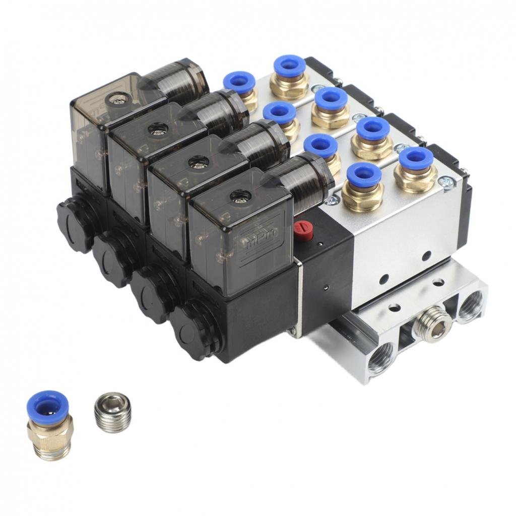 2 Locations And 5 Roads; Valve 4V210-08 Base: 8mm/5/16'';