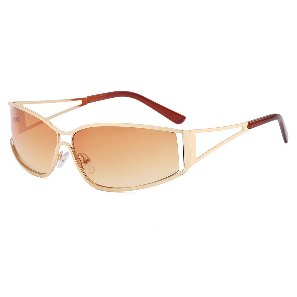 Ретро Солнцезащитные очки с вырезами для маленького лица - Европейский и американский уличный стиль