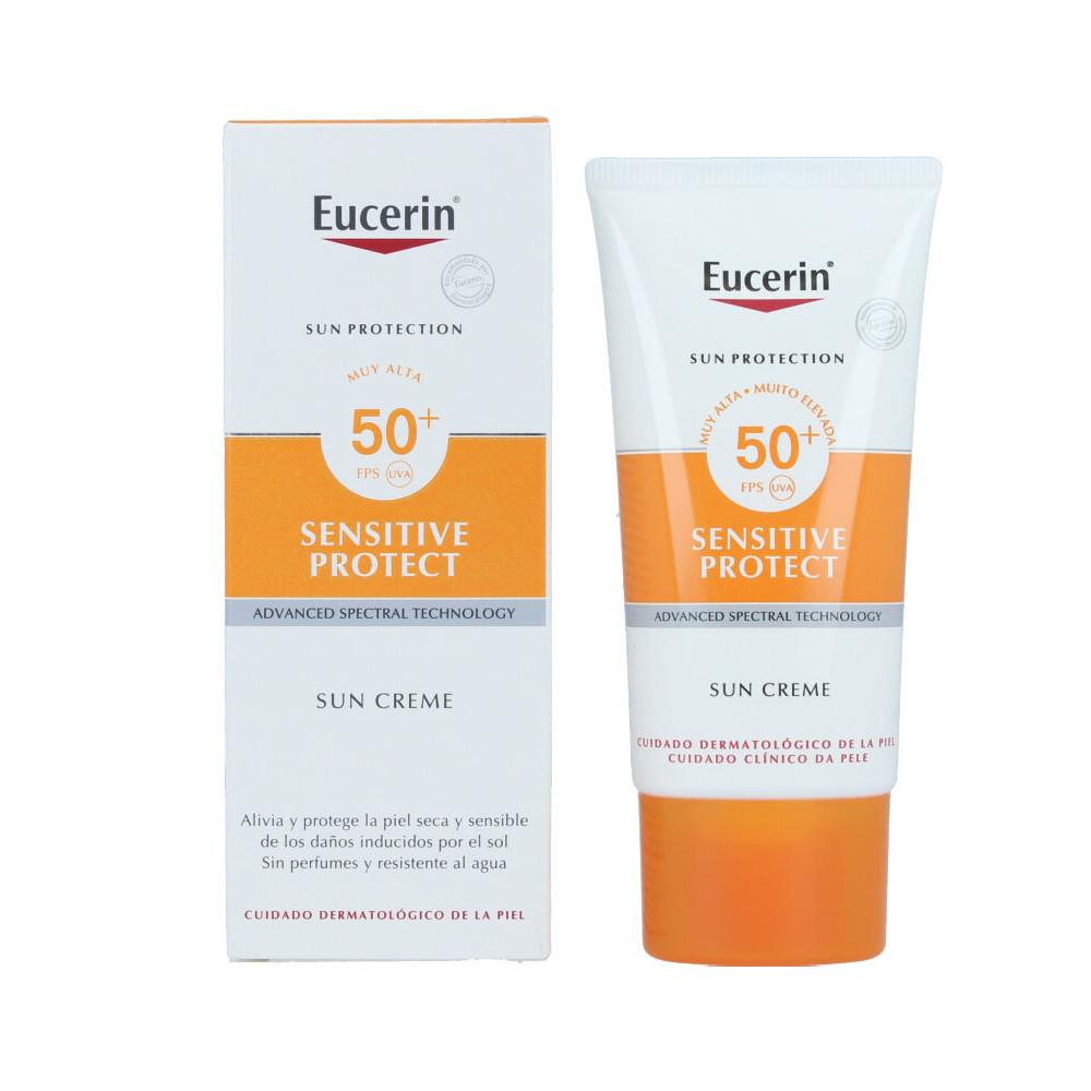 Eucerin - Солнцезащитный крем SPF 50+ для сухой кожи 50 мл - 