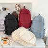Large-capacity Backpack, Double-shoulder Bag, College Style, Simple and Elegant Schoolbag
