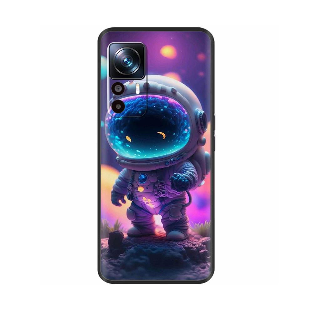Матовая силиконовая прочная задняя крышка для Xiaomi Mi 12T Pro, мультяшный защитный чехол для телефона Xiaomi Mi12 12T Pro 12s Fundas
