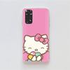 KT65 Новый чехол Hello Kitty для Samsung A04 A14 A23 A34 A54 M23 M33 M52 M53 Realme 10 9 C30S C35 C55 VIVO Y02S Y21 Y33S Y51 X80 Pro Прозрачный чехол