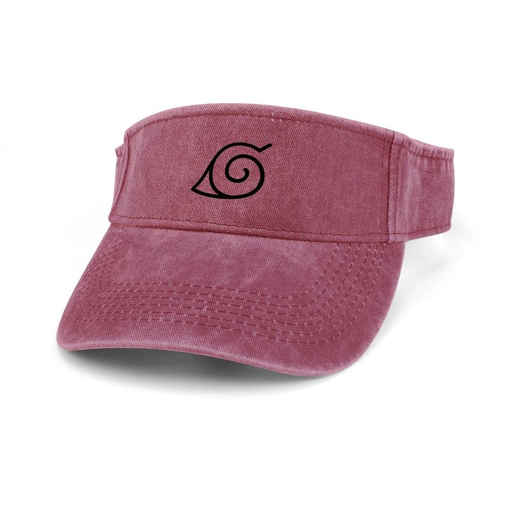 Коноха Акацуки Аниме Ниндзя Манга Учиха Солнцезащитный козырек Дырявый верх Ковбойские шляпы унисекс Женские спортивные кепки для тенниса и гольфа Кепки с открытым верхом на заказ