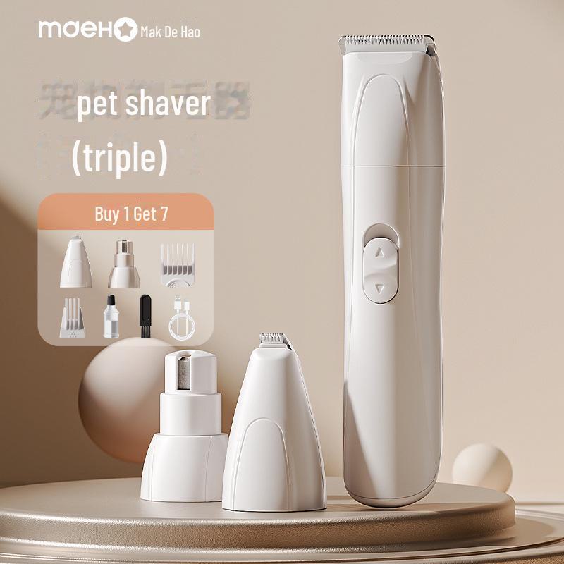 Набор для ухода за домашними животными 3 в 1: Машинка для стрижки собак, машинка для стрижки когтей кошек, электробритва для педикюра