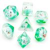 Cusdie Милые Животные Набор Кубиков DnD Из Смолы D4 D6 D8 D10 D% D12 D20 Многогранные Кубики для D&D Pathfinder Настольных Ролевых Игр
