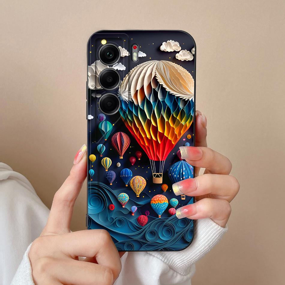 Чехол для телефона Tecno Camon 40 Pro Милые животные Мягкая задняя крышка Жидкий силиконовый корпус для телефона Camon40 Pro 4G 5G Защита от падения Funda