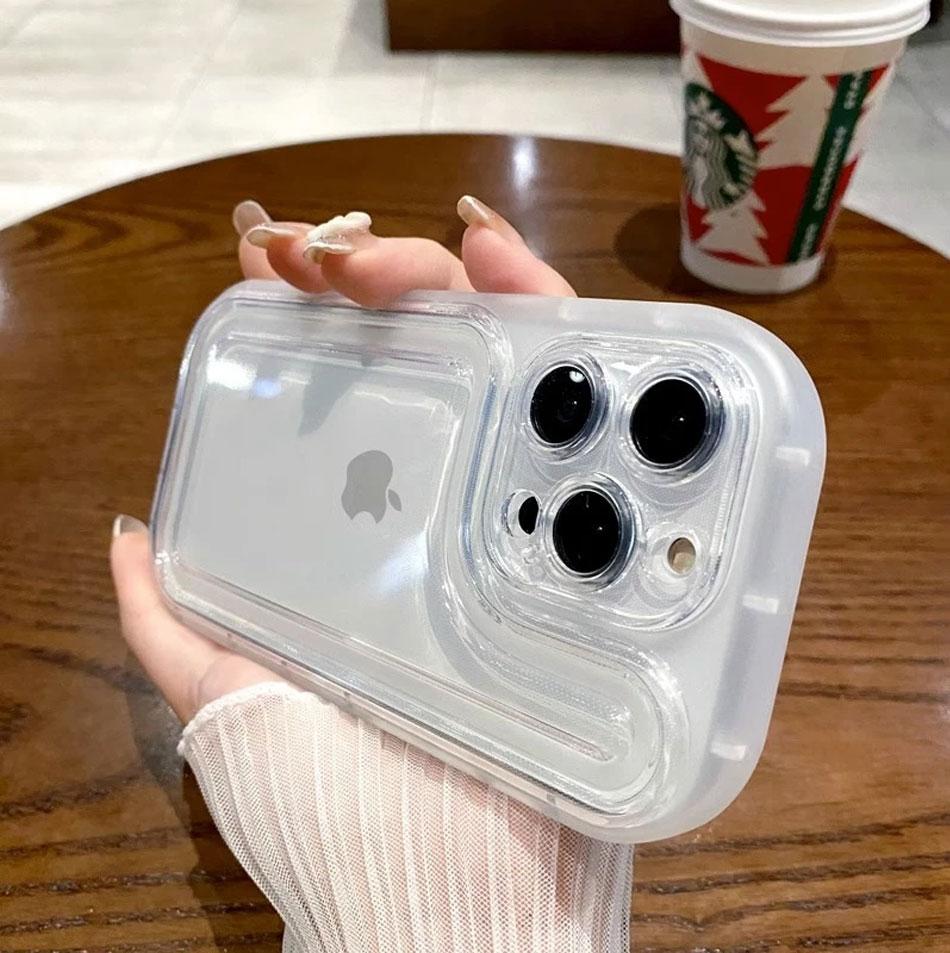 Противоударный силиконовый бампер, прозрачный чехол для телефона для iPhone 15 14 13 12 11 Pro Max X XR XS 7 8 Plus, защита объектива, прозрачный чехол