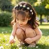 Gift for Girls Birthday Holidays Cartoon Headband with Clips Girls, Cute Hairband Hair Accessory Comfortable Lightweight Styling, Decorative