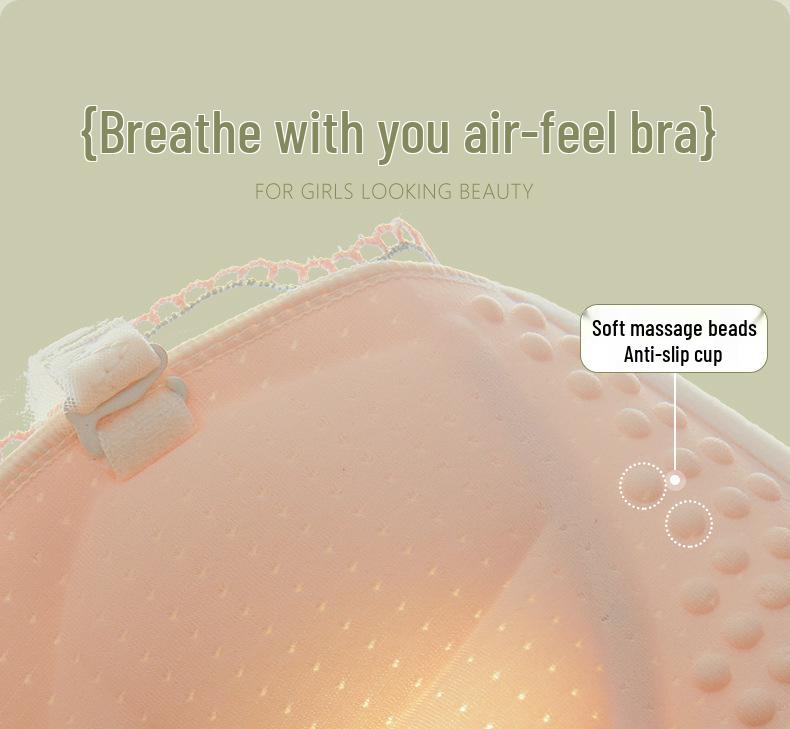 Кружевной пуш-ап комплект для маленькой груди - Без косточек, регулируемый, бесшовный