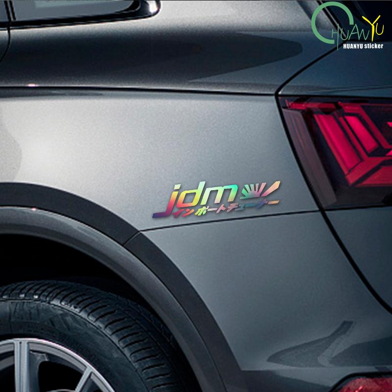 JDM Креативный Текст Веселый Узор Гоночный Гонщик Наклейка Водонепроницаемый Материал ПВХ Наклейка Наклейка на Автомобиль